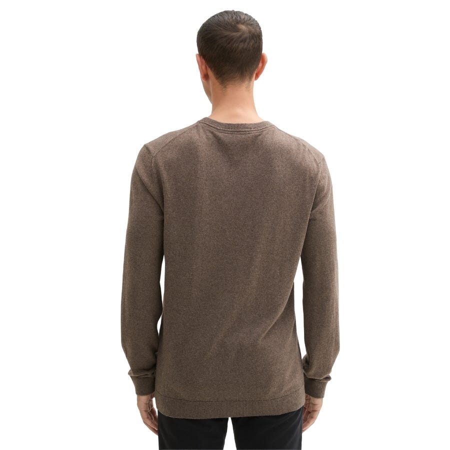 Wala Jerseys Tom Tailor Cotton Cashmere Crewneck Knit Flat Knit Tops