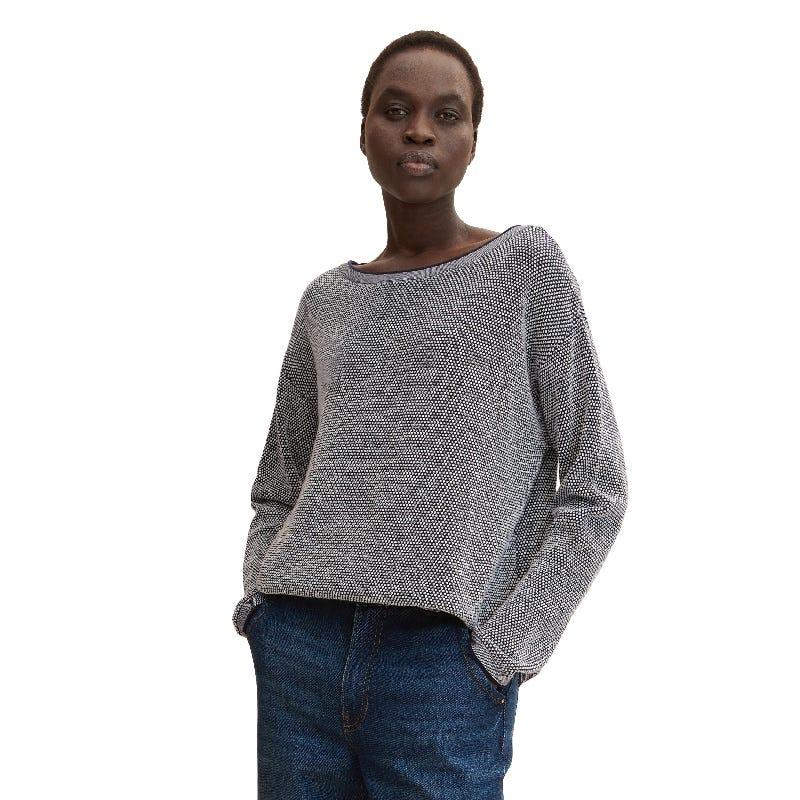 Wala Jerseys Tom Tailor Knit Pullover With Structure