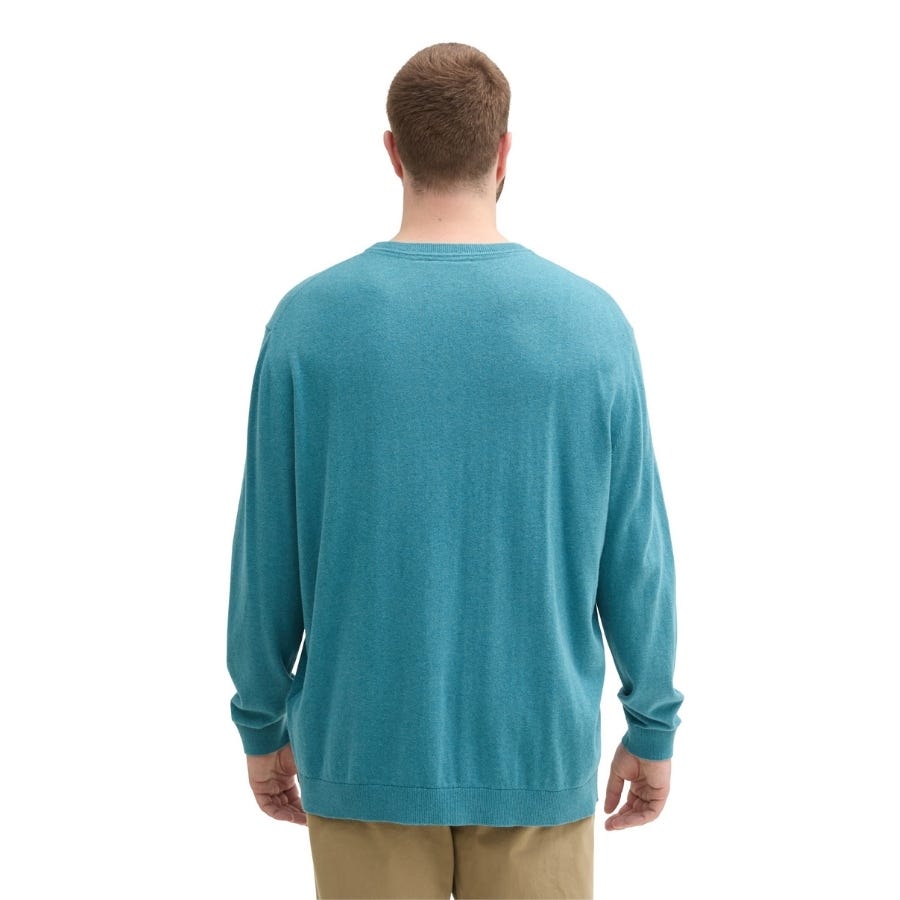 Wala Jerseys Tom Tailor Plus Cotton Cashmere Knit Flat Knit Tops
