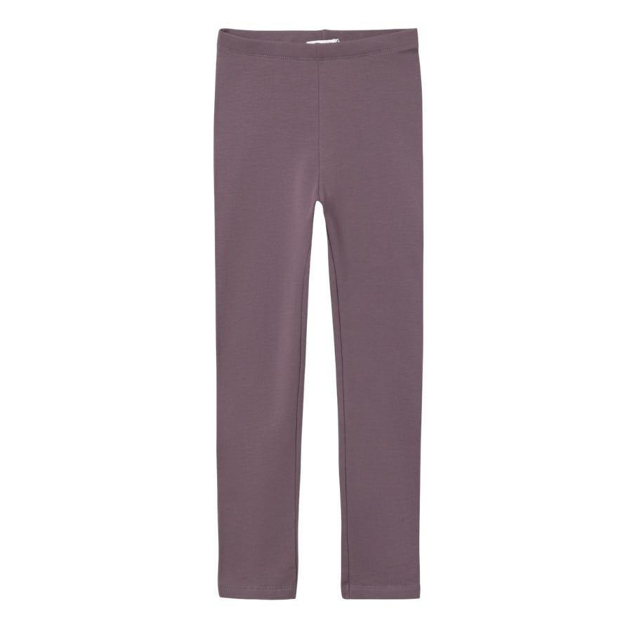 Wala Mallas Largas Name-it Nkfdavina Solid Swe Legging Bru N Noos
