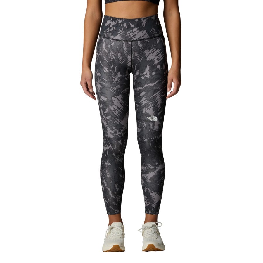Wala Mallas Largas The North Face W Flex 25In Tight Aop Tnf Black Waterfall Pri