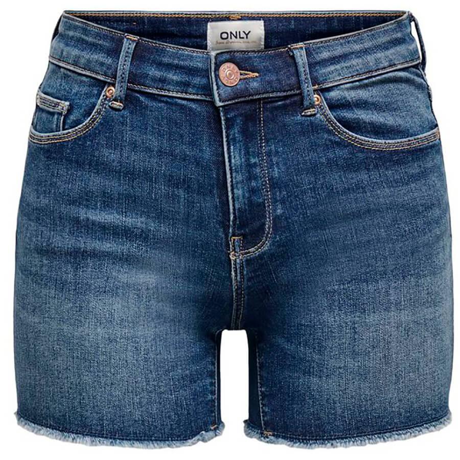wala Pantalones bermudas Only Onlblush Life Mid Sk Raw Shorts Noos