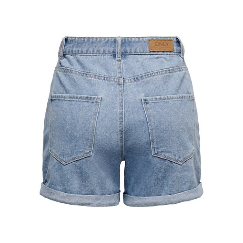 Wala Pantalones Bermudas Only Onlvega Hw Mom Dnm Shorts Noos
