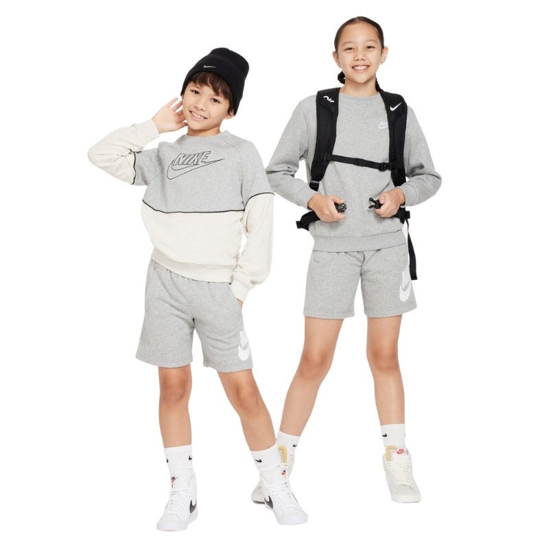 wala Pantalones cortos Nike Nike Club Fleece Big Kids French Terry Shorts