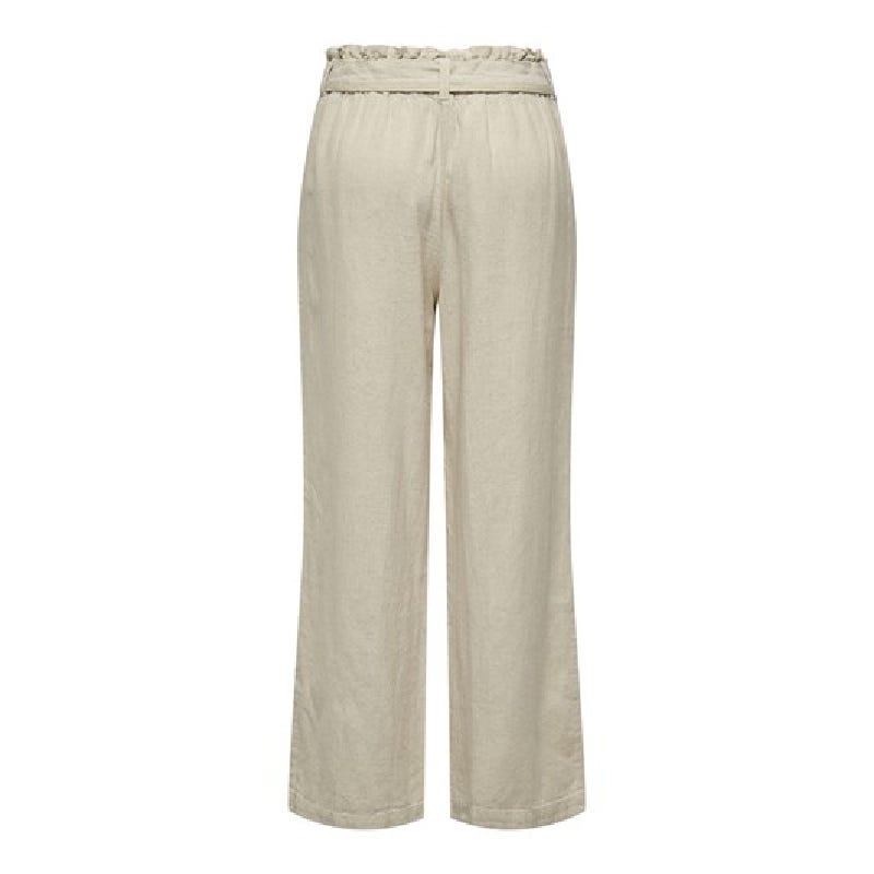 Wala Pantalones Largos Jdy Jdysay Mw Linen Belt Pant Wvn Noos