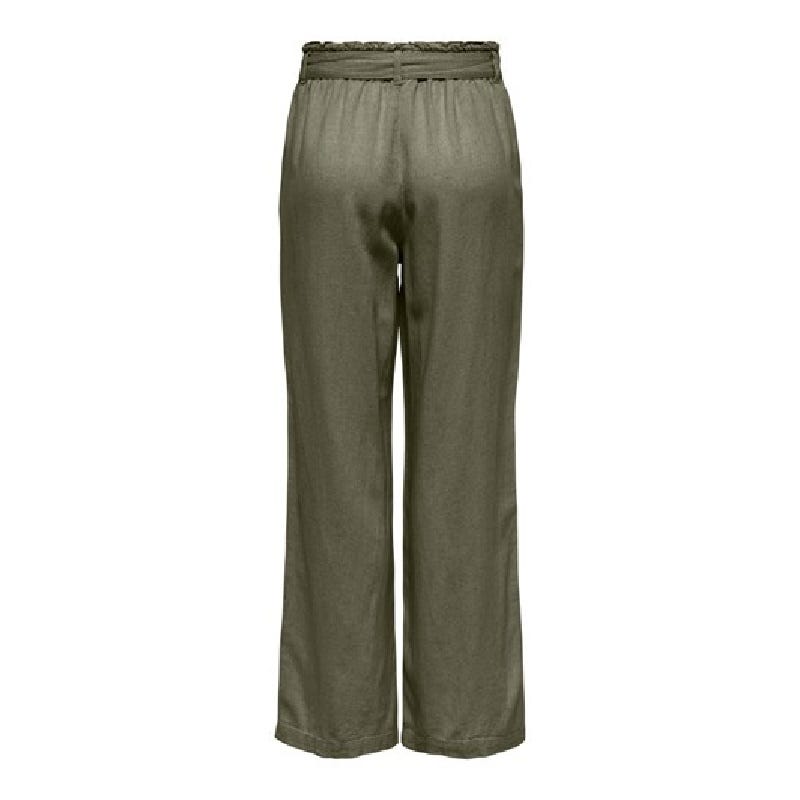 Wala Pantalones Largos Jdy Jdysay Mw Linen Belt Pant Wvn Noos