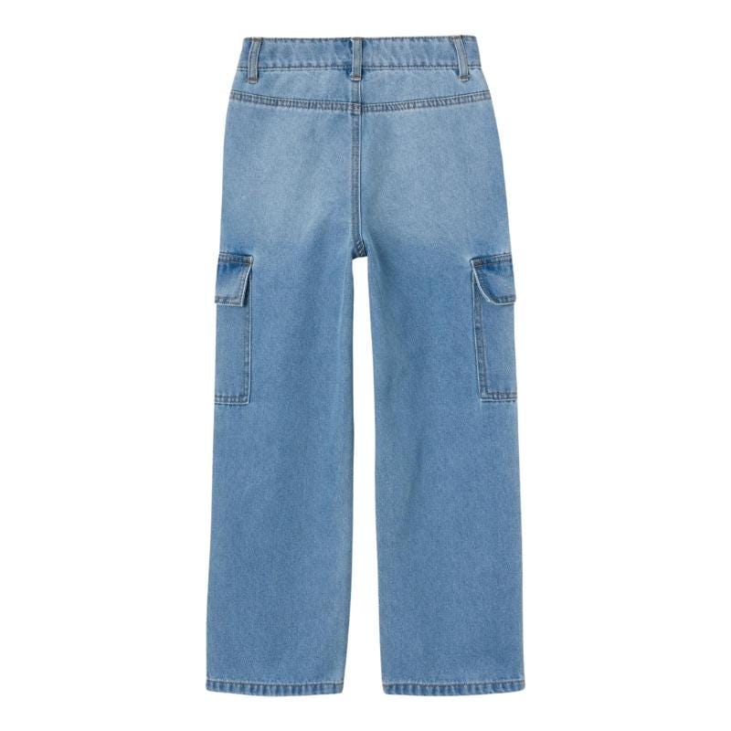 Wala Pantalones Largos Name-it Nkfrose Hw Wide Cargo Jeans 6190-Bs Noos