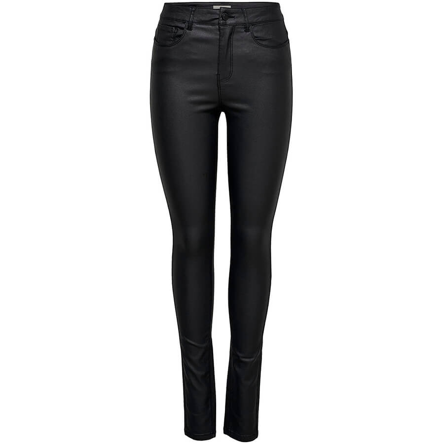 wala Pantalones largos Only Onlanne K Mid Waist Coated Jeans Noos