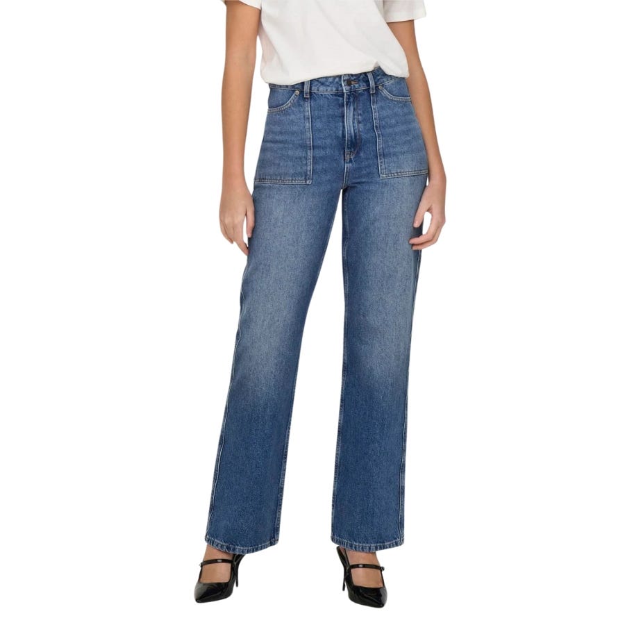 wala Pantalones tejanos Jdy Jdymaya High Waist Wide Jeans Dnm Noos