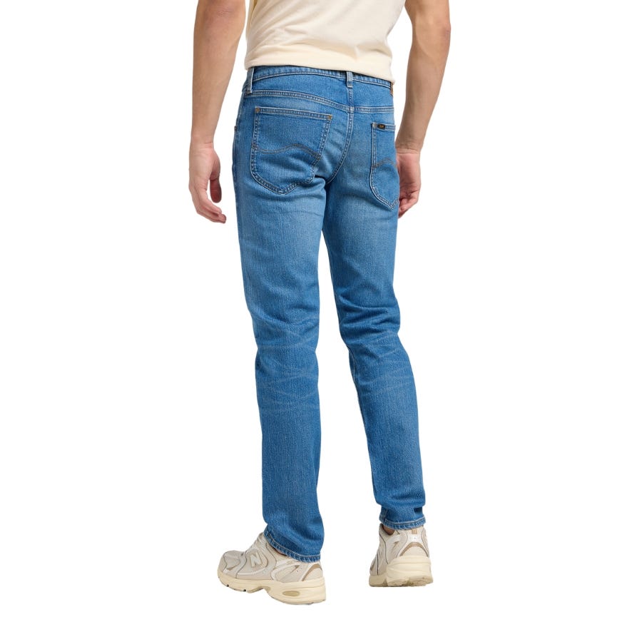 Wala Pantalones Tejanos Lee Daren Zip Fly Indigo Vintage