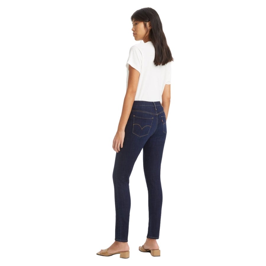 Wala Pantalones Tejanos Levis 311 Shaping Skinny Dark Indigo - Worn In