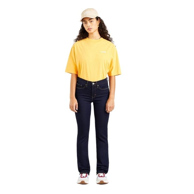 Wala Pantalones Tejanos Levis 314 Shaping Straight Darkest S