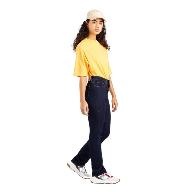 Wala Pantalones Tejanos Levis 314 Shaping Straight Darkest S