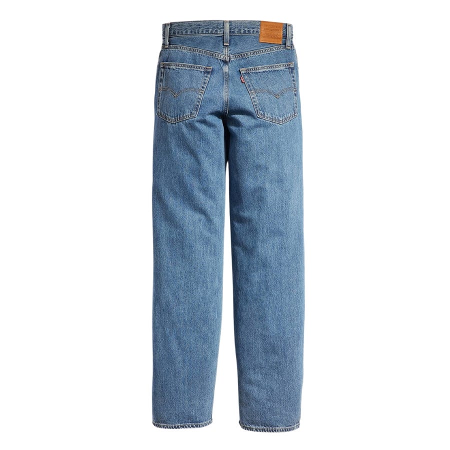 Wala Pantalones Tejanos Levis Baggy Dad Med Indigo - Flat Finish