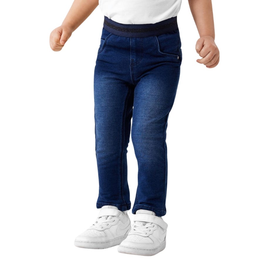 wala Pantalones tejanos Name-it Nmfsalli Slim Swe Jeans 1190-Bo Noos