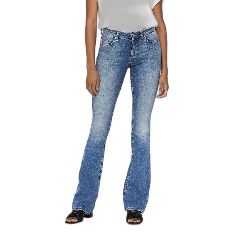 Wala Pantalones Tejanos Only Onlblush Life Mid Flared Dnm Tai467 Noos