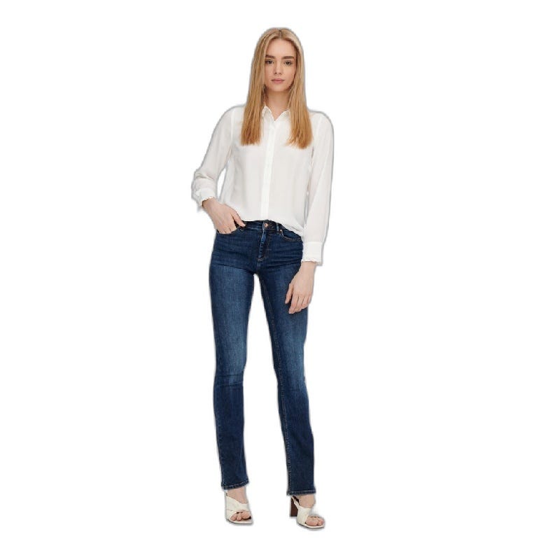 Wala Pantalones Tejanos Only Onlblush Mid Flared Dnm Tai021 Noos