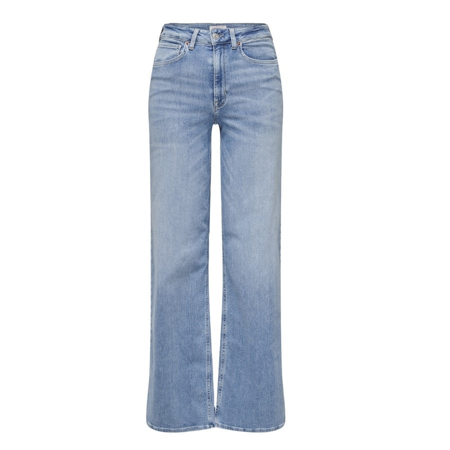 wala Pantalones tejanos Only Onlmadison Blush Hw Wide Dnm Cro371 Noos