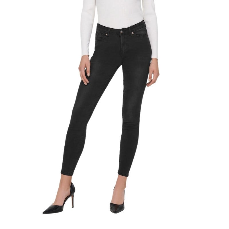 Wala Pantalones Tejanos Only Onlwauw Mid Sk Bj1097 Noos