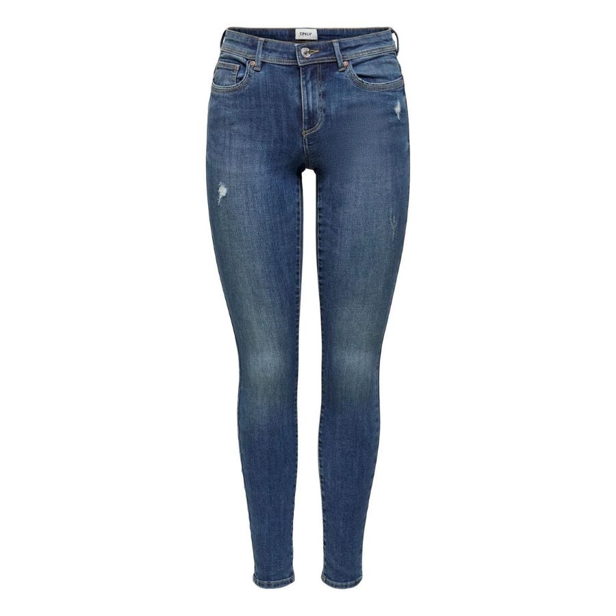 Wala Pantalones Tejanos Only Onlwauw Mid Skinny BJ114-3 Noos