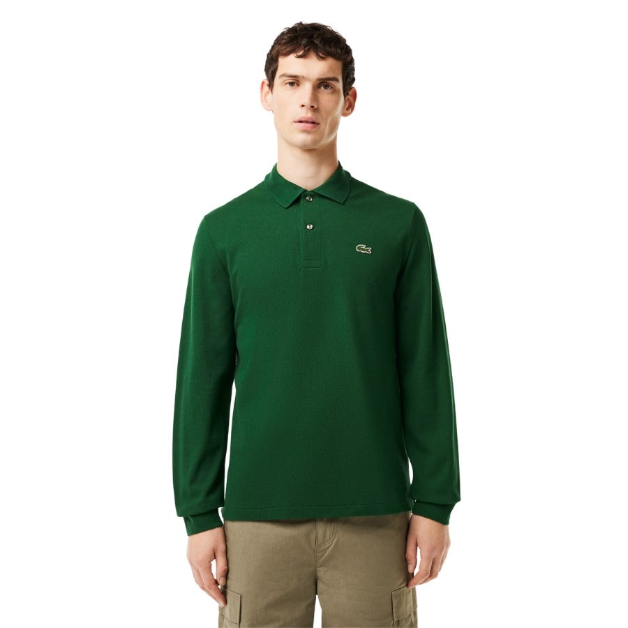 wala Polos Lacoste Chemise Col Bord-Cotes Manches Longues