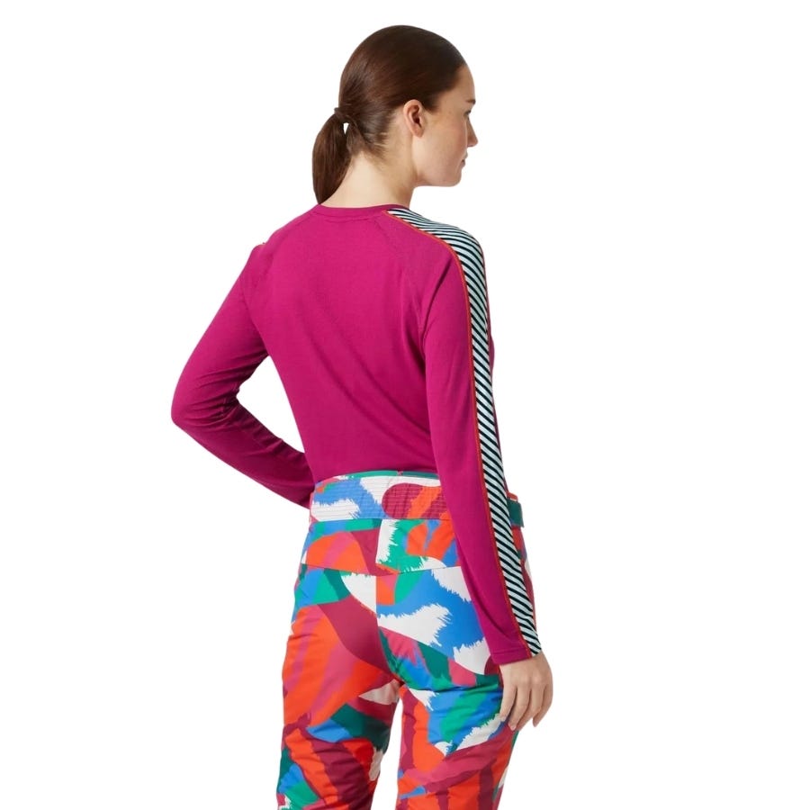 Wala Ropa Térmica Helly Hansen W Lifa Active Stripe Crew