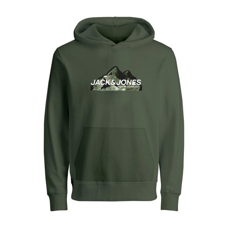 wala Sudaderas Jack & jones BST Jcomountain Logo Sweat Hood unb Sn Jnr