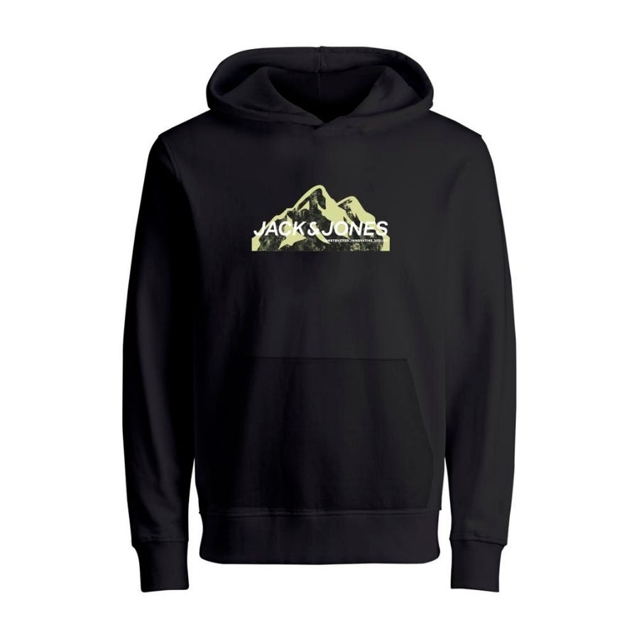 wala Sudaderas Jack & jones BST Jcomountain Logo Sweat Hood unb Sn Jnr
