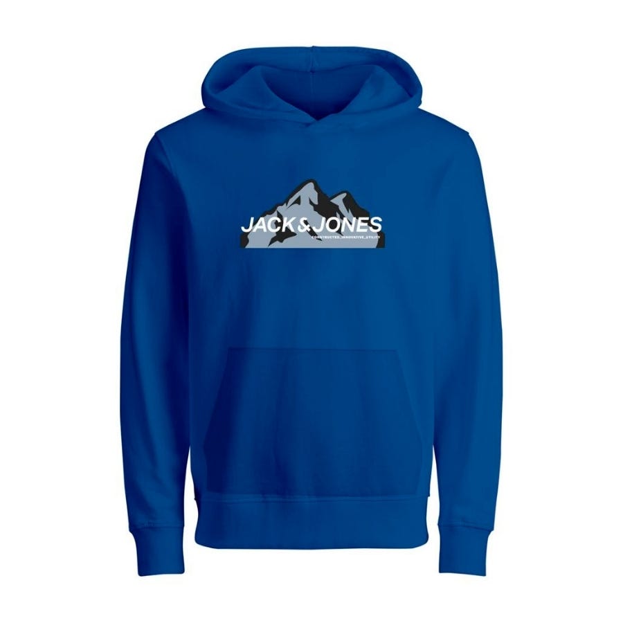 wala Sudaderas Jack & jones BST Jcomountain Logo Sweat Hood unb Sn Jnr