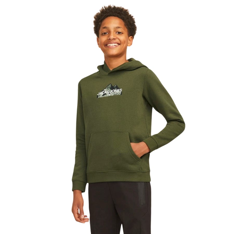 wala Sudaderas Jack & jones Jcomountain Logo Sweat Hood Sn Jnr