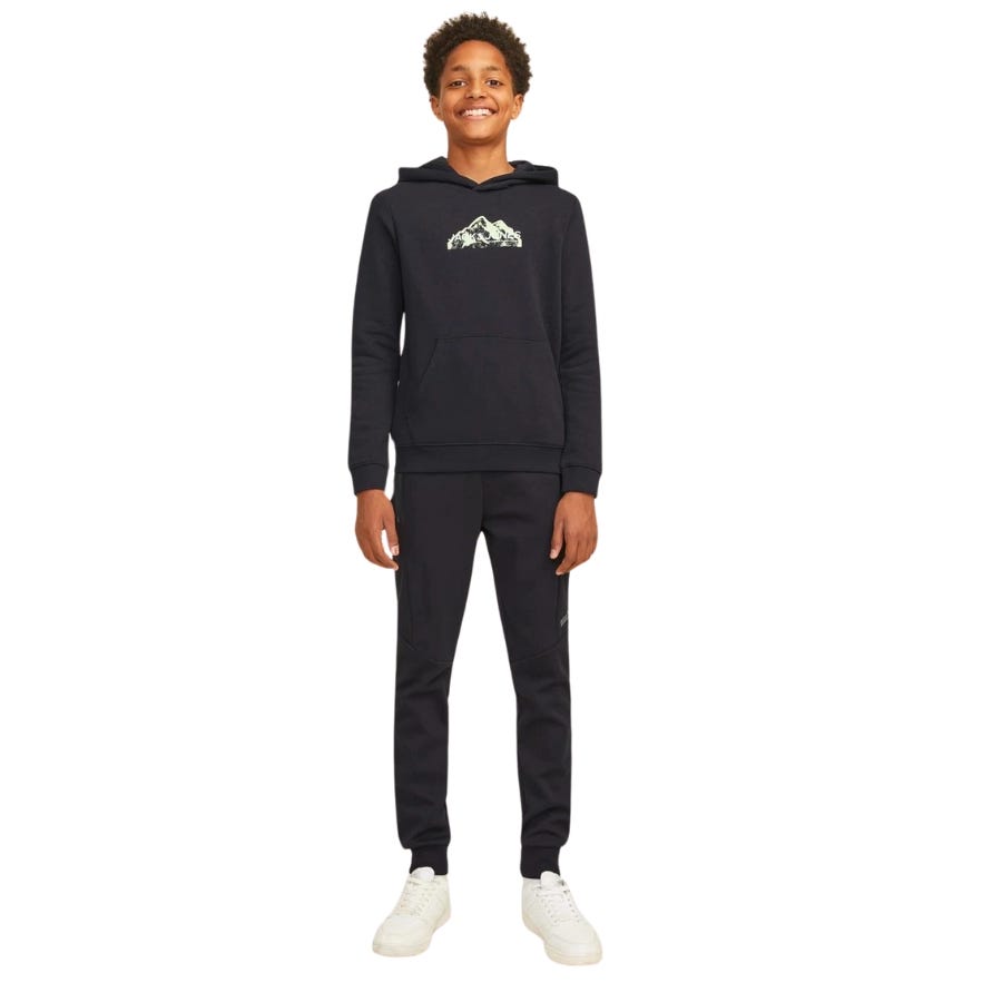 Wala Sudaderas Jack & Jones Jcomountain Logo Sweat Hood Sn Jnr