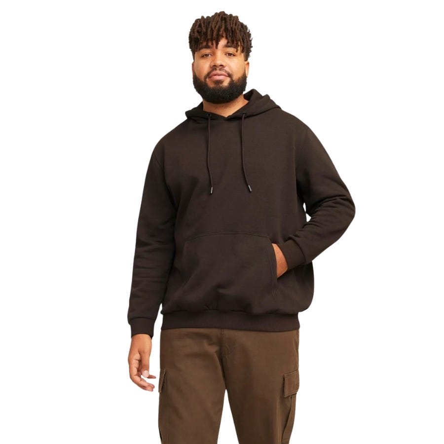 wala Sudaderas Jack & jones plus Jjebradley Sweat Hood Noos Pls