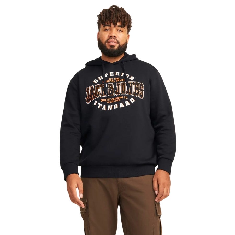 wala Sudaderas Jack & jones plus Jjelogo Sweat Hood 2 Col 24 25 Noos Pls