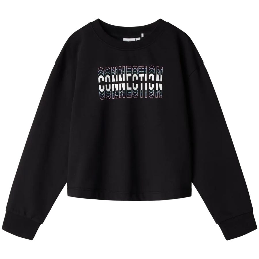 wala Sudaderas Name-it Nkfvanita Ls Short Boxy Sweat Unb