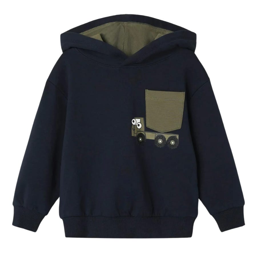 wala Sudaderas Name-it Nmmnutraktor Nreg Sweat Wh Bru Box