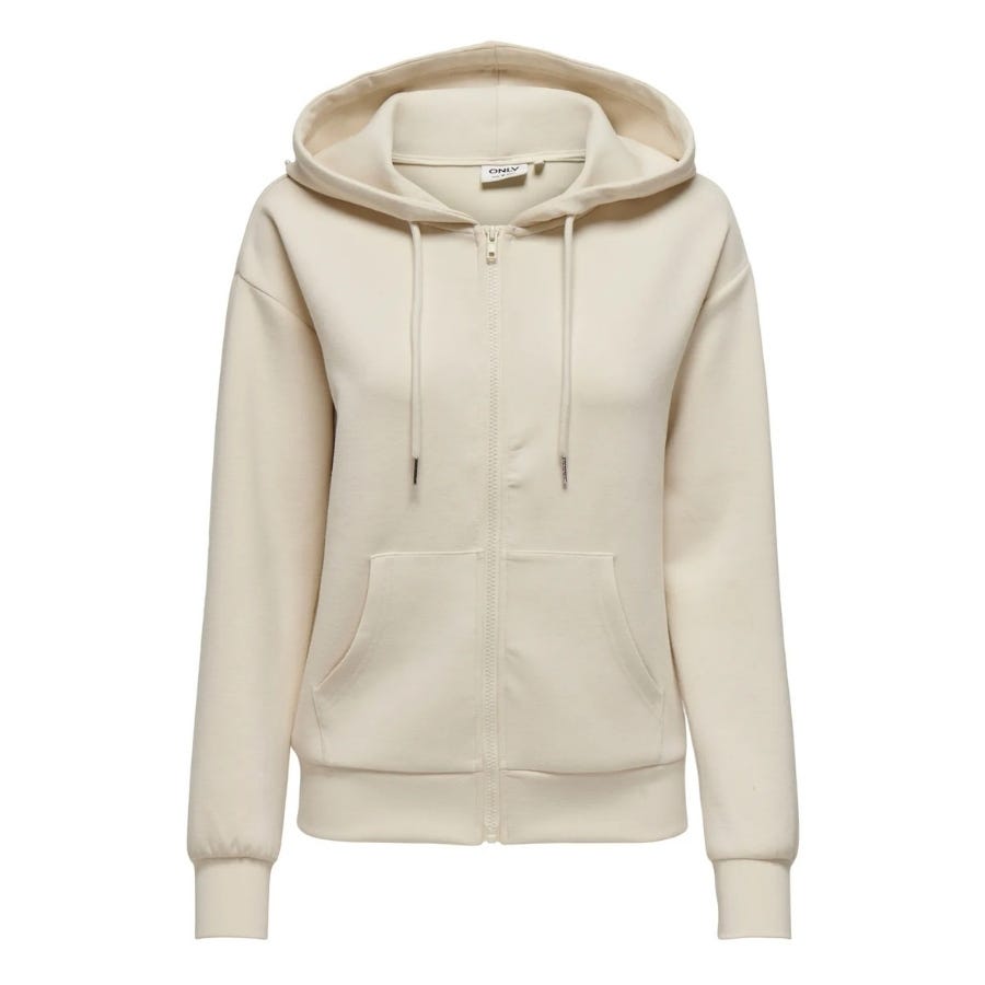 wala Sudaderas Only Onlfancy L S Zip Pearl Hood Swt
