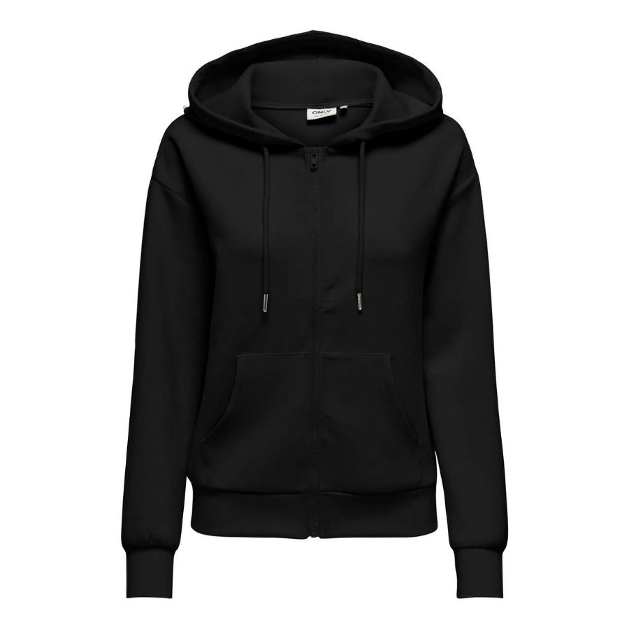 wala Sudaderas Only Onlfancy L S Zip Pearl Hood Swt