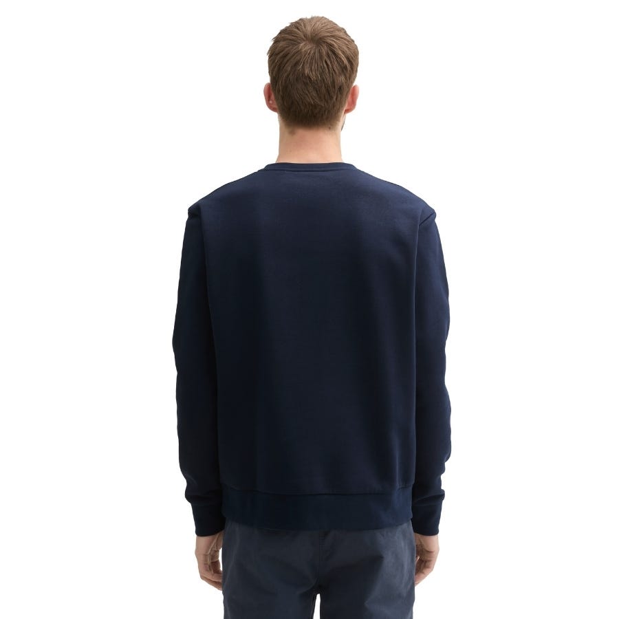 Wala Sudaderas Tom Tailor Basic Crewneck Sweater Sweatshirts