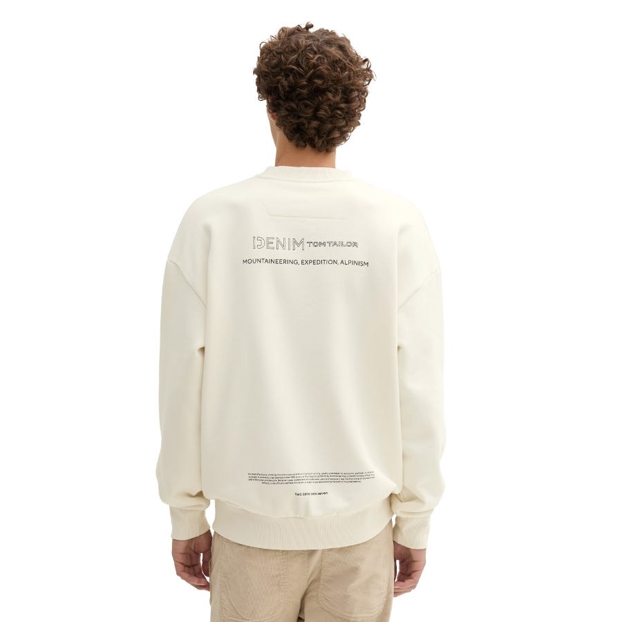 Wala Sudaderas Tom Tailor Relaxed Crew Neck With Print Sweatshirts