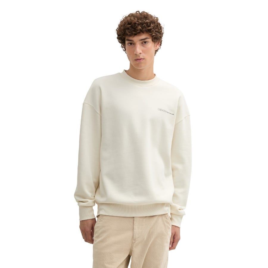 wala Sudaderas Tom tailor Relaxed Crew Neck With Print Sweatshirts