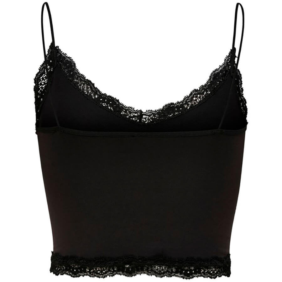 Wala Sujetadores Only Onlvicky Lace Seamless Cropped Top Noos