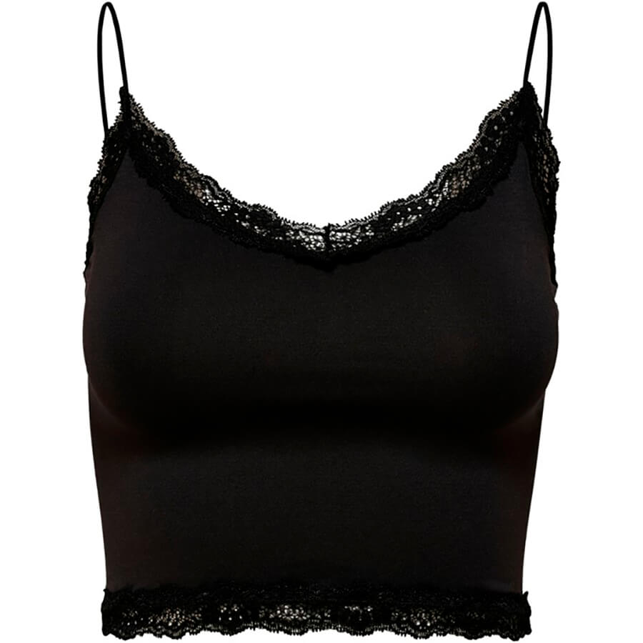 wala Sujetadores Only Onlvicky Lace Seamless Cropped Top Noos