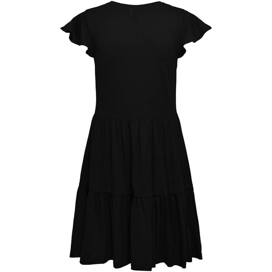 Wala Vestidos Only Onlmay Life Cap Sleeves Frill Dress Jrs