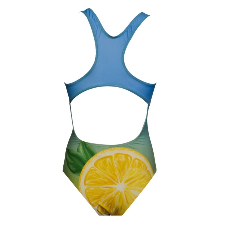 Wala Bañadores Ras Lemon Race Back Swimsuit