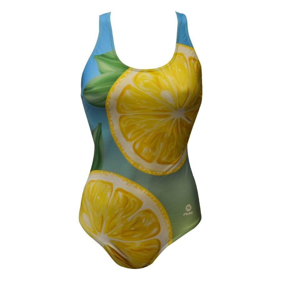 wala Bañadores Ras Lemon Race Back Swimsuit