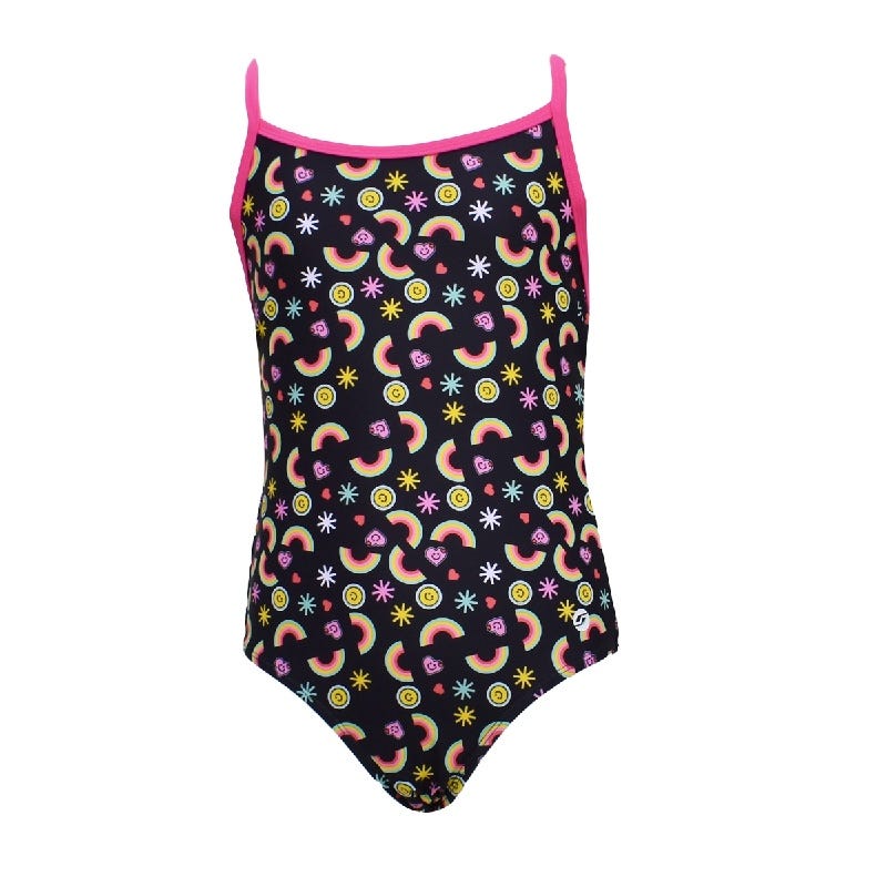 wala Bañadores Ras Swimsuit Beach Smile Girl