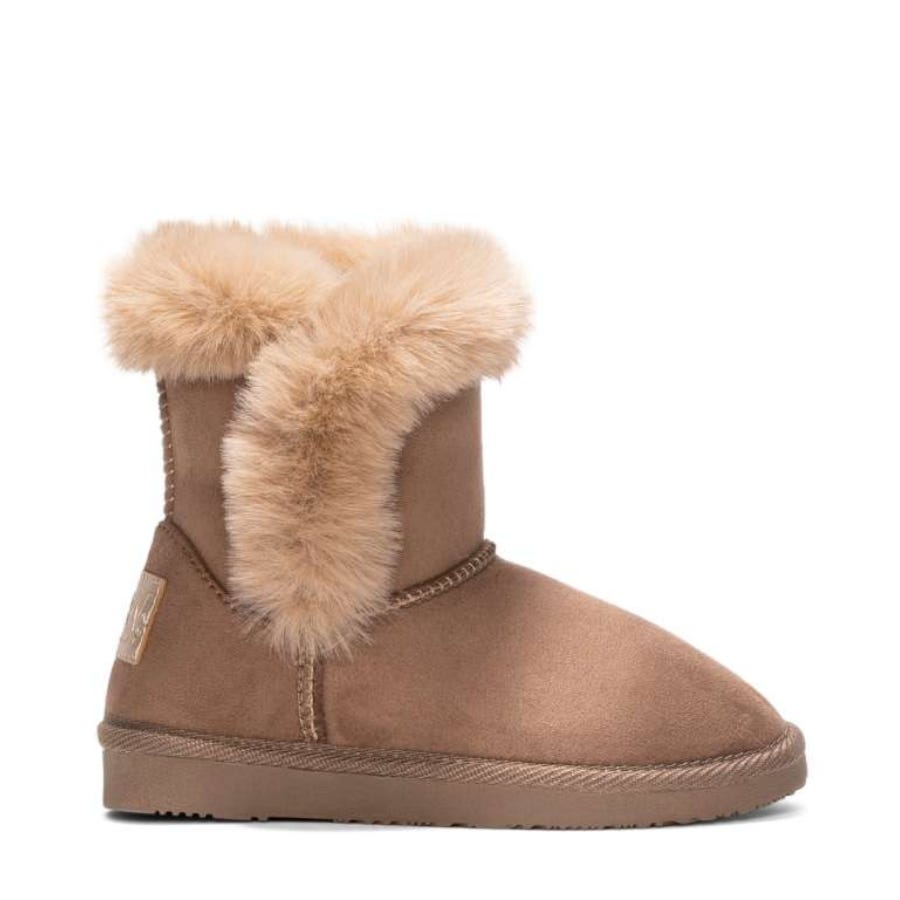 wala Botines B&w Australian Boots Fur Taupe