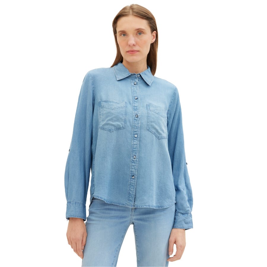 Wala Camisas Manga Larga Tom Tailor Blouse