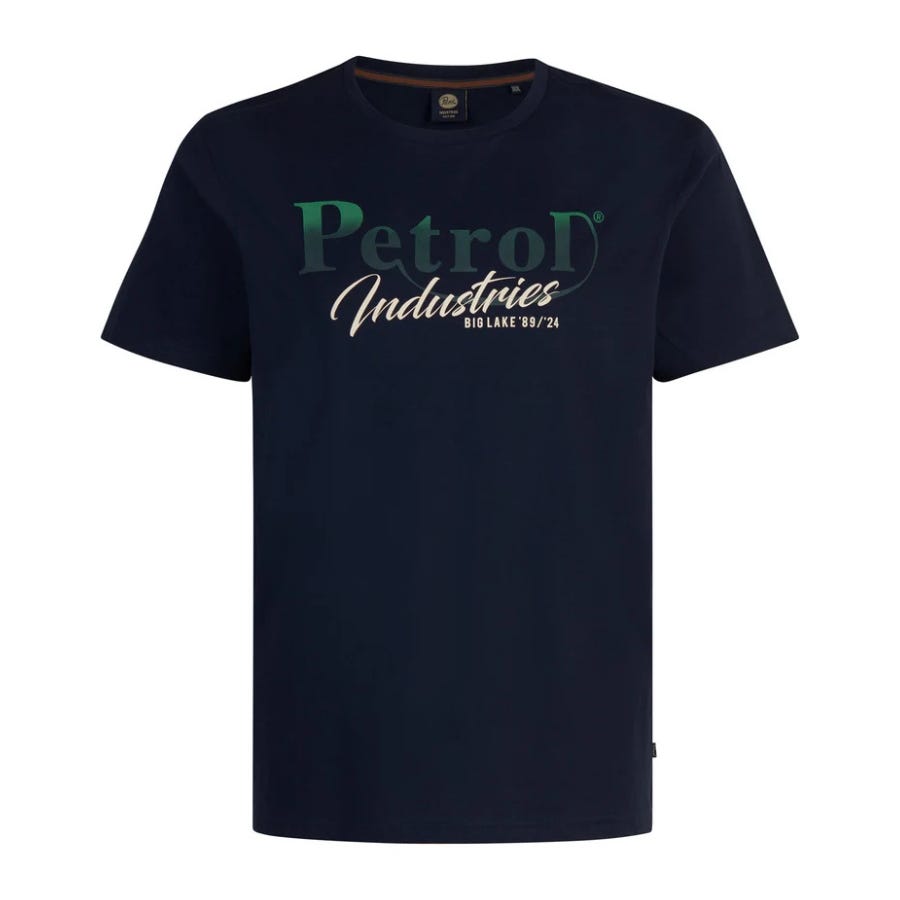 wala Camisetas manga corta Petrol Classic Print