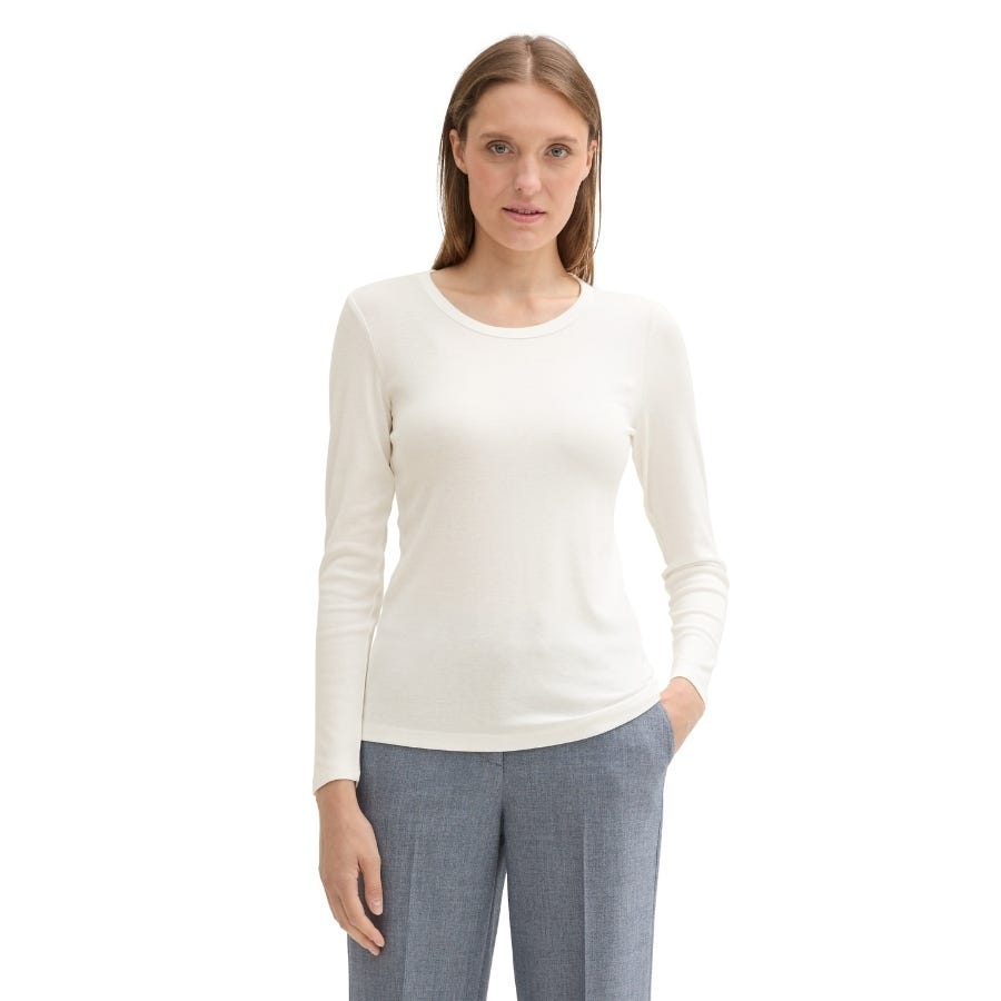 wala Camisetas manga larga Tom tailor Crew Neck